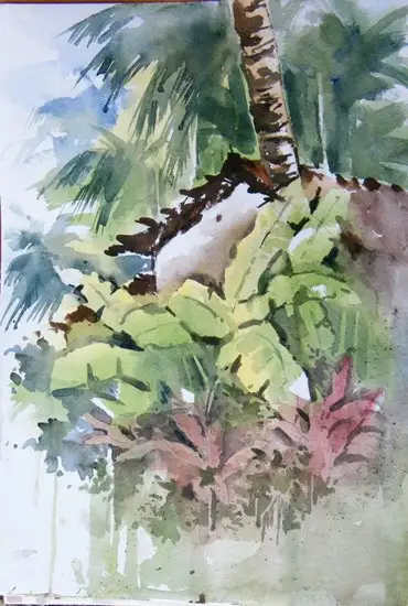 Painting by one of the participant