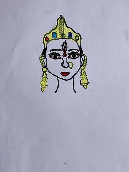 painting by Saurabh Rajbhar (12 years), Nalasopara, Maharashtra