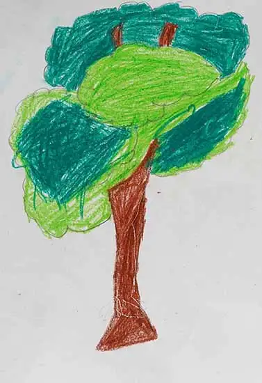 painting by Divya Bawale (8 years), Nashik, Maharashtra