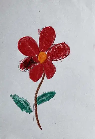 painting by Hemil Toshaniwal (3 years), Latur, Maharashtra