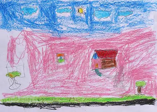 painting by Abdullha (8 years), Mumbai, Maharashtra