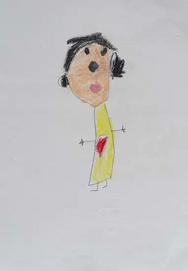 painting by Pragati Singh (5 years), Uttar Pradesh