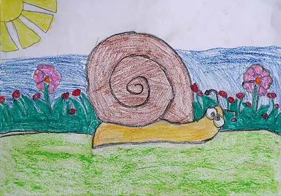 painting by Kartiki Dhindale (10 years), Ahmednagar, Maharashtra