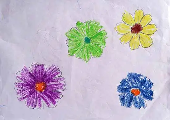 painting by Shivangi Prajapati (6 years), Mumbai, Maharashtra 