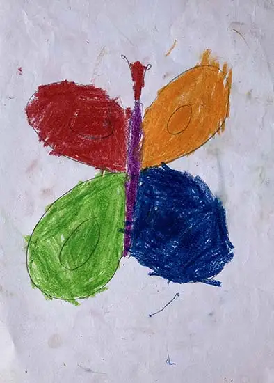 painting by Avanti Higewar (4 years), Maharashtra