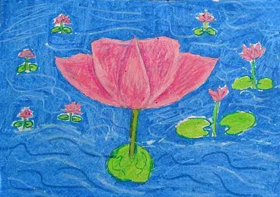 painting by Nandana Dantkale (12 years), Nashik, Maharashtra