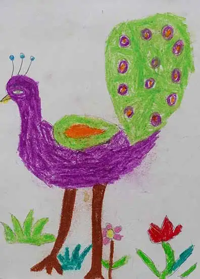 painting by Aryan Singh (9 years), Thane, Maharashtra