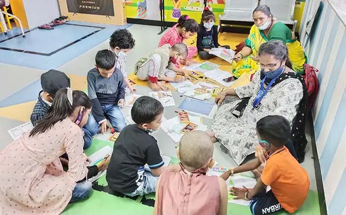 kids art workshop at TMC, Mumbai on 28 June 2022