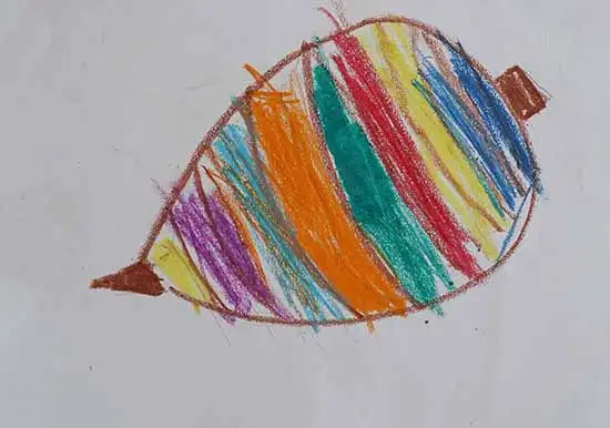 painting by Jarul Shaikh (8 years), Mumbai Suburban, Maharashtra