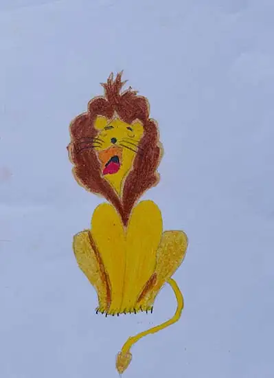 painting by Nandana Dantkale (class 6), Nashik, Maharashtra