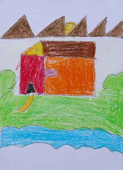 painting by Shahnawaj Ansari (class 6), Ranchi, Jharkhand 