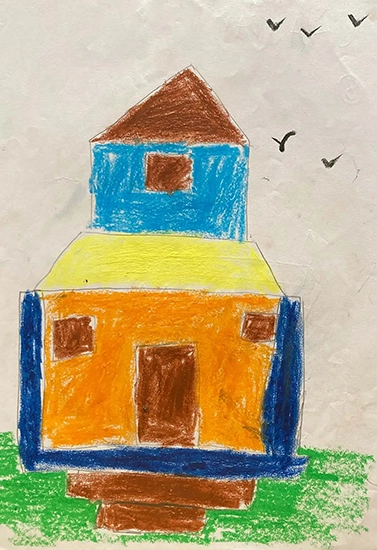 painting by Chandan Samata (8 years), Kolkata