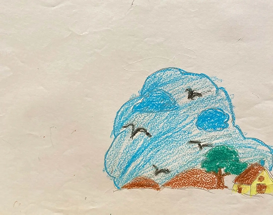 painting by Oshami Das (6 years), Kolkata