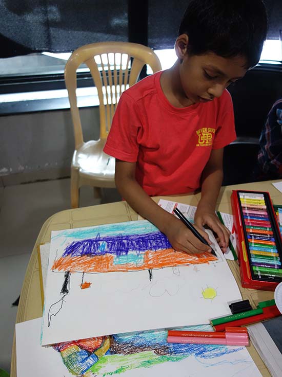 Picture from art workshop for children 18