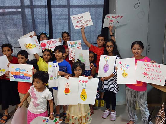 Picture from art workshop for children 25