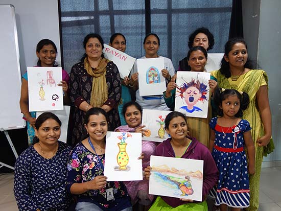 Picture from art workshop for children 26