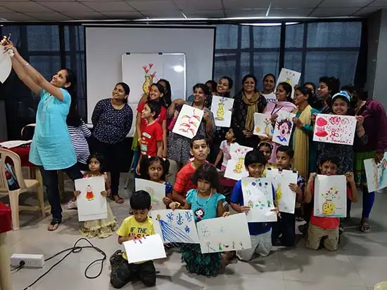 Picture from art workshop for children 27