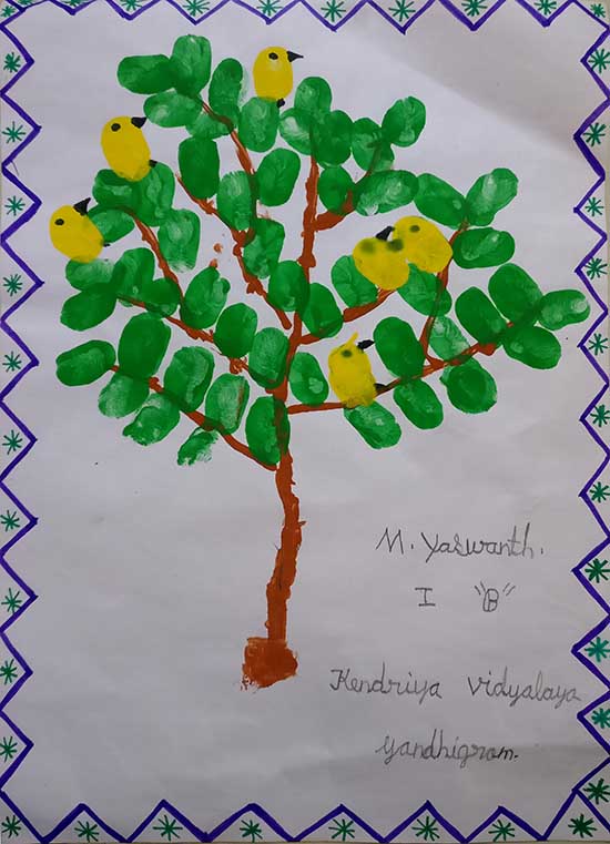 painting by Yaswanth. M ( 7 years), Dindigul, Tamil Nadu