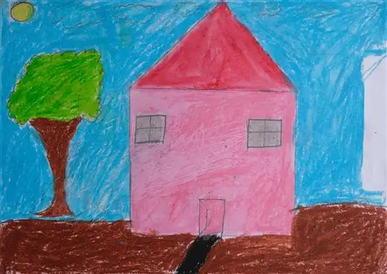 painting by Sonu Mahati (Class 4)