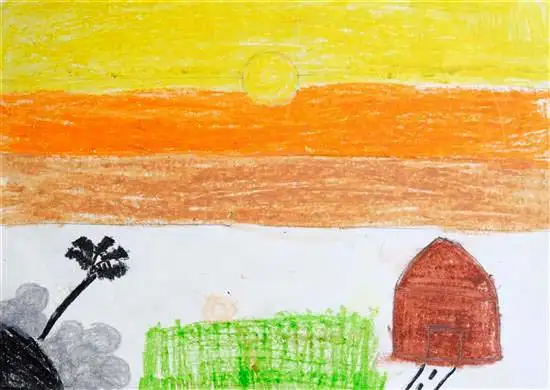 painting by Sakshi Singh (11 years), Jai Hind High School