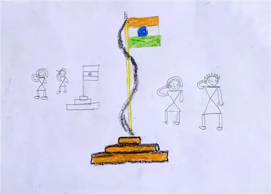 painting by Ganesh Khairavkar (Class 6), Pimpri-Chinchwad, Maharashtra