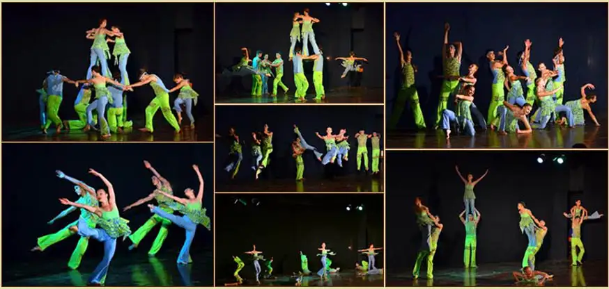dance performances by young Russian dancers