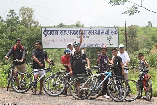 Cycle ride on Independence Day