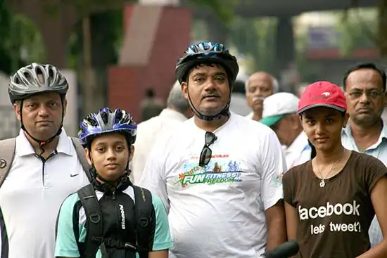 People at Cycle ride