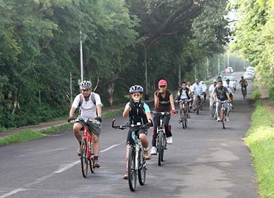 Independence Day cycle ride