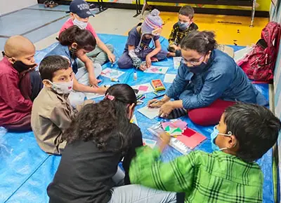 Kite making workshop for Kids