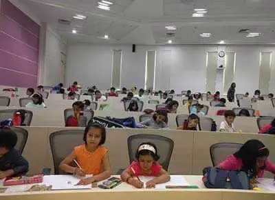 Art workshop at Infosys, Pune