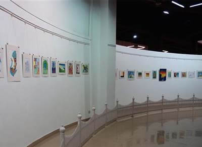 Children’s Art Exhibition at Nehru Centre Art Gallery, Worli, Mumbai (2014)