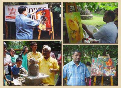 Ganesha Festival Artist Camp