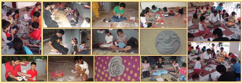 clay modeling workshop for children