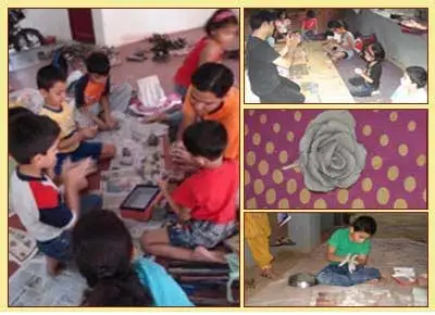 Clay modelingworkshop for Children