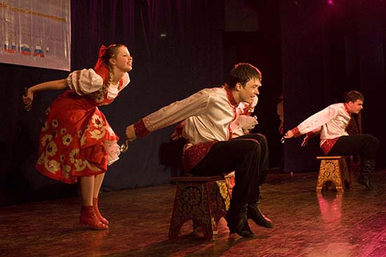 Russian Group Folk Dance