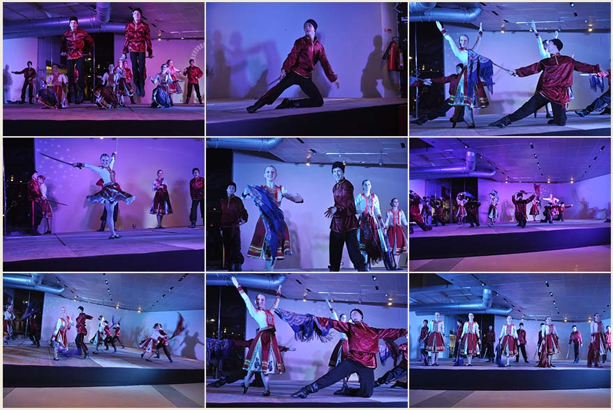 pictures from Russian folk dance performance 1