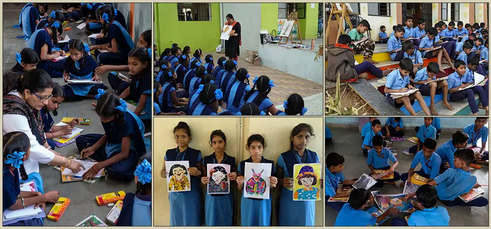 Working with adivasi children and schools